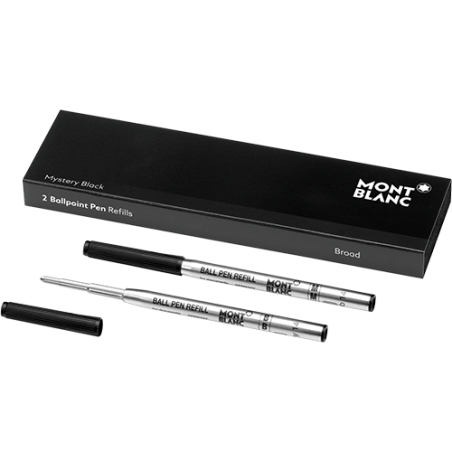 Recharge Stylo Bille Montblanc - Couleur : Mystery Black - Taille B