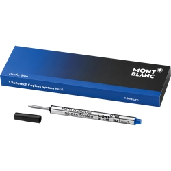 Recharge Rollerball Capless Montblanc - Pacific Blue - Taille M