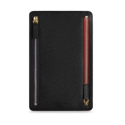 Étui à devises Smythson - Panama Noir