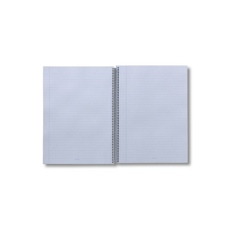 Bloc de Recharge A4 Smythson - Reliure à Spirale Argenté