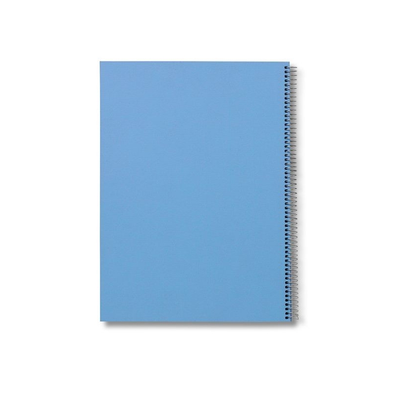 Bloc de Recharge A4 Smythson - Reliure à Spirale Argenté