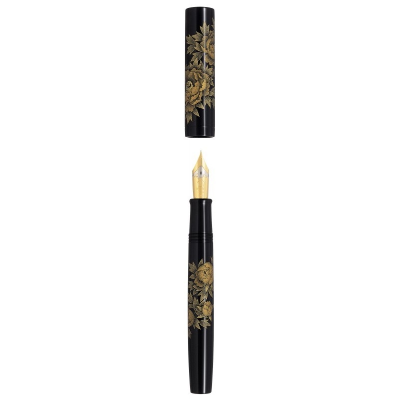 Stylo plume Empereur Chinkin Pivoine - Namiki