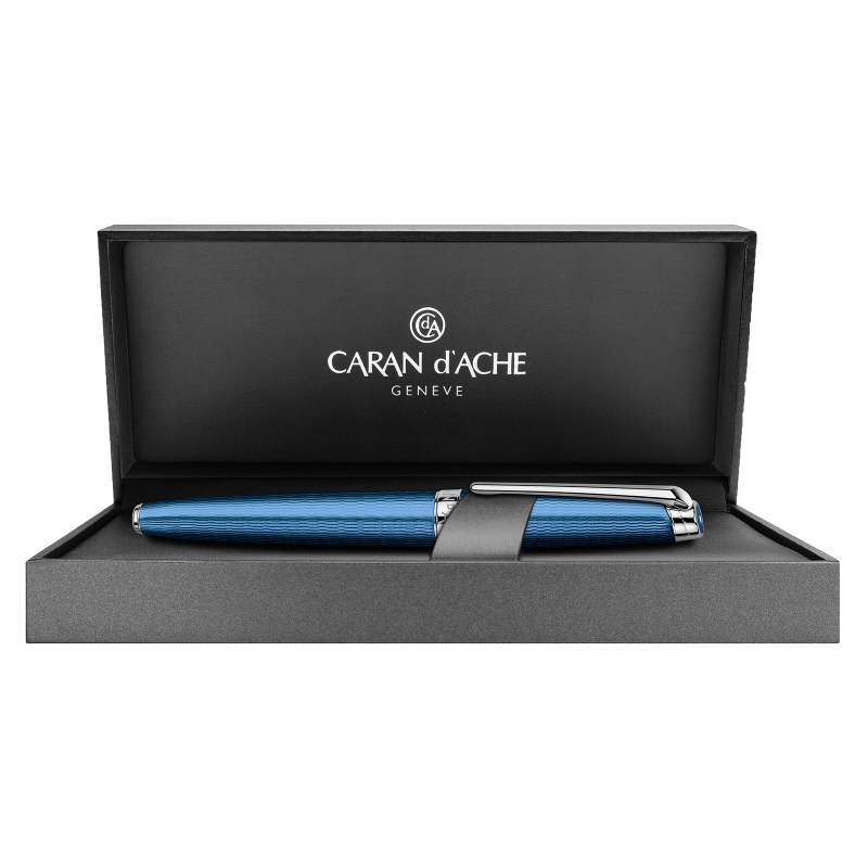 Stylo Roller LÉMAN GRAND BLEU - Caran d'Ache