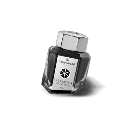 Encrier CHROMATICS Cosmic Black 50 ml - Caran d'Ache