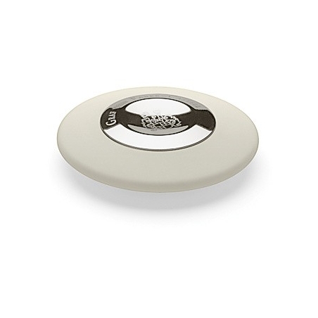 Gomme ronde disques plaqués platine - Graf von Faber-Castell