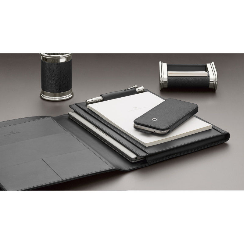 Sous-main en cuir noir - Graf von Faber-Castell