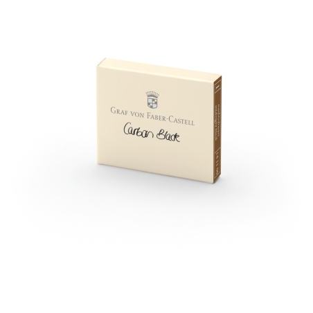 Cartouches encre Carbon Black - Graf von Faber-Castell