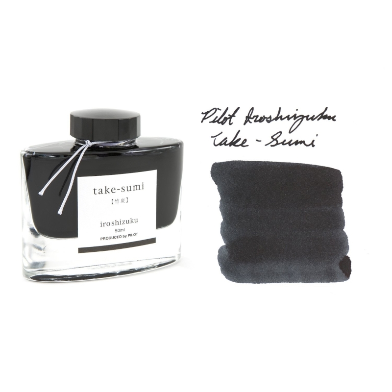 Encrier Iroshizuku - Noir Take Sumi - Pilot