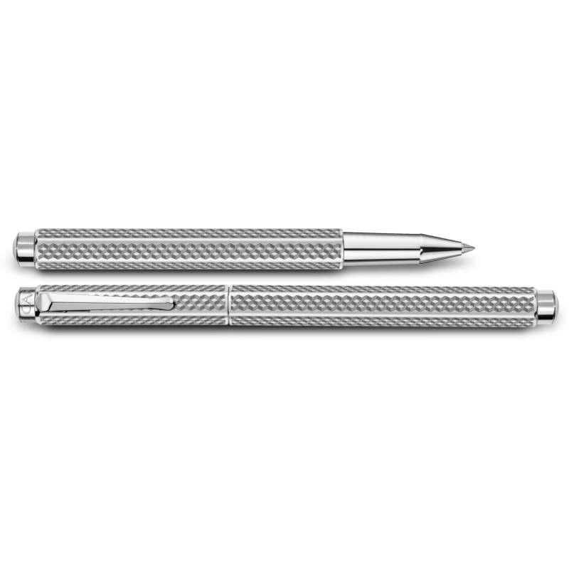 Stylo Roller ECRIDOR CUBRIK Palladié - Caran d'Ache