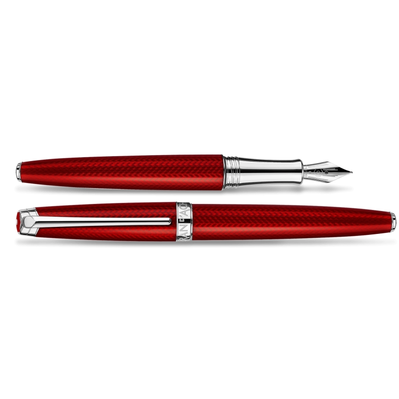 Stylo Plume LÉMAN Rouge Carmin - Caran d'Ache