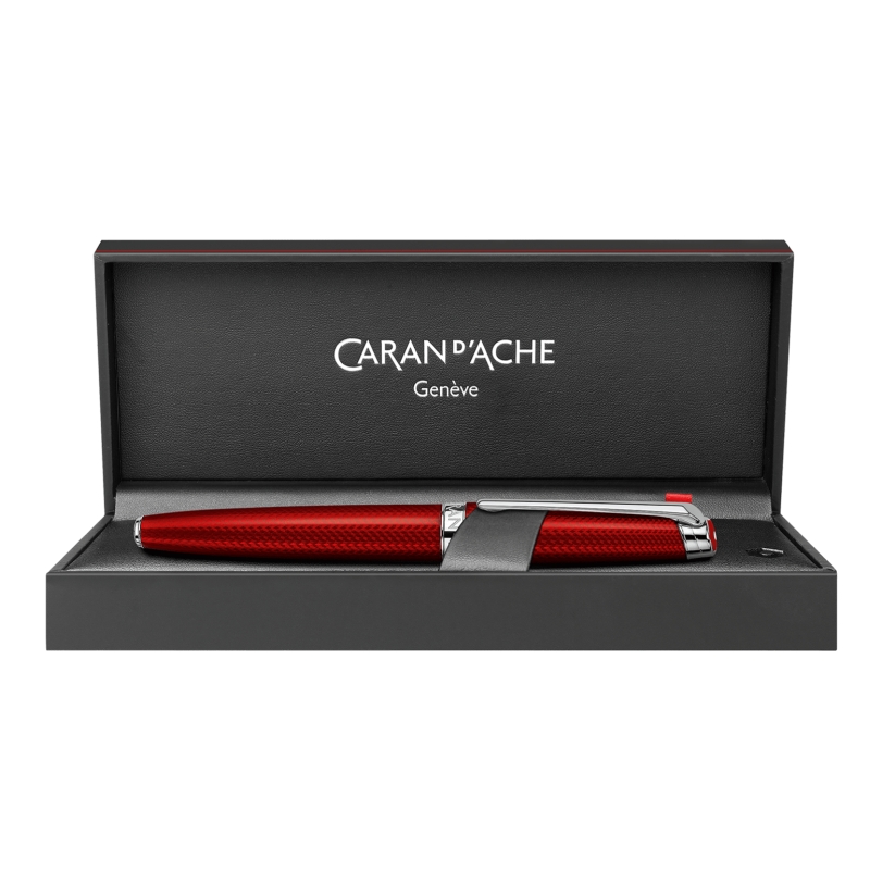 Stylo Plume LÉMAN Rouge Carmin - Caran d'Ache