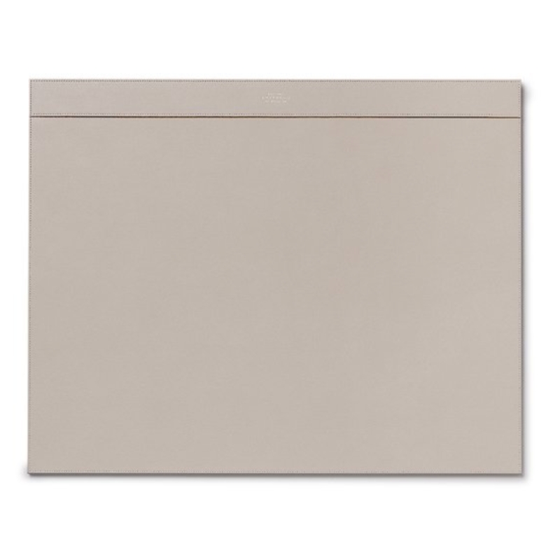 Sous-main Buvard Grosvenor gris colombe- Smythson