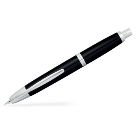 Stylo plume Capless Rhodié - Noir - Pilot