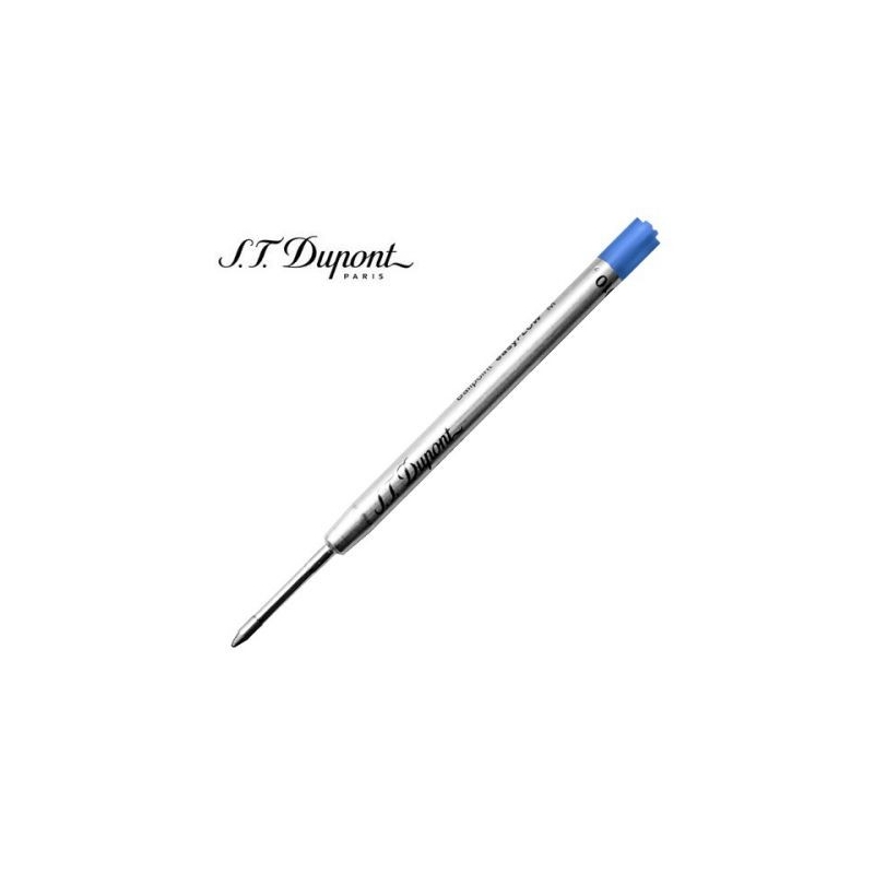 Recharge Stylo Bille ST Dupont Medium Bleu