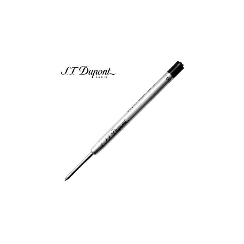 Recharge Stylo Bille ST Dupont Medium noir
