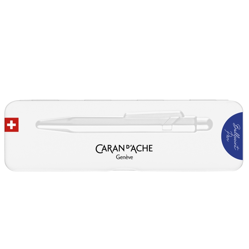 Stylo Bille 849 COLORMAT-X Bleu - Caran D'Ache