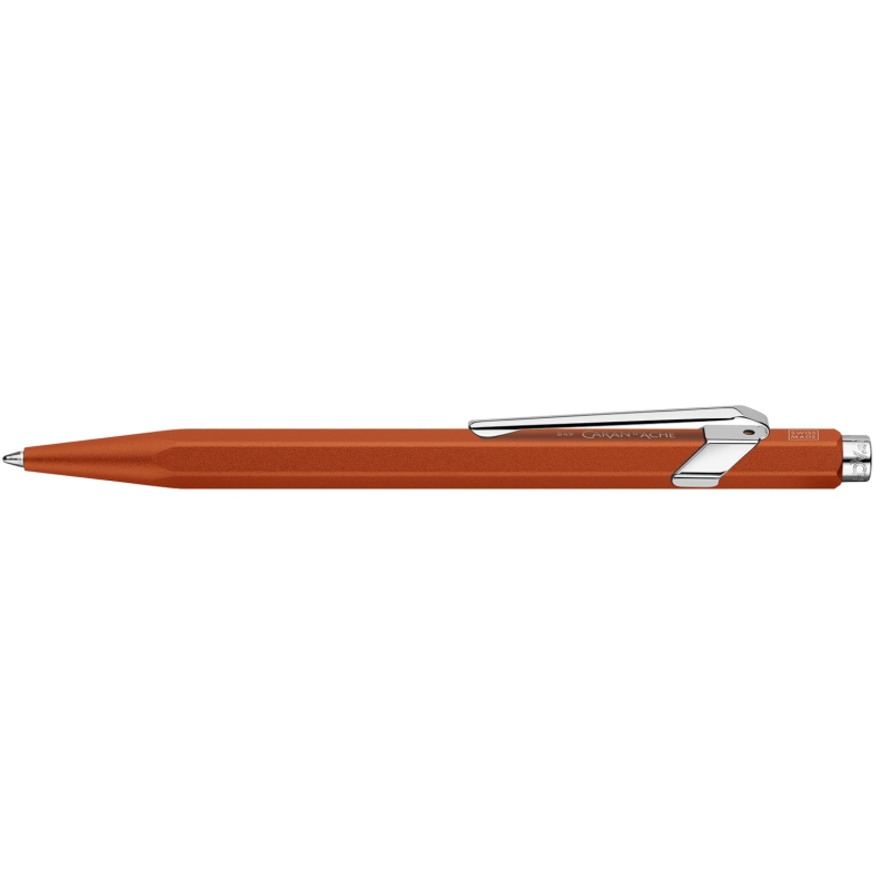 Stylo Bille 849 COLORMAT-X Orange - Caran D'Ache