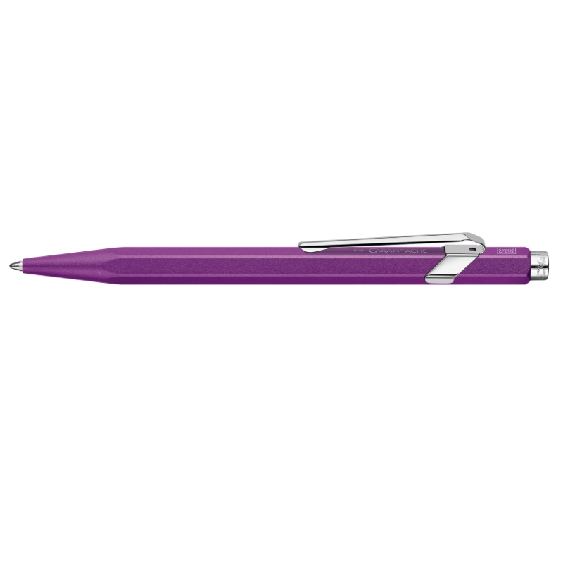 Stylo Bille 849 COLORMAT-X Violet - Caran d'Ache