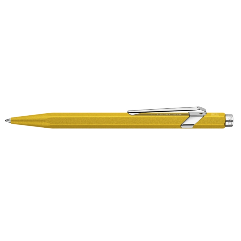 Stylo Bille 849 COLORMAT-X Jaune - Caran d'Ache