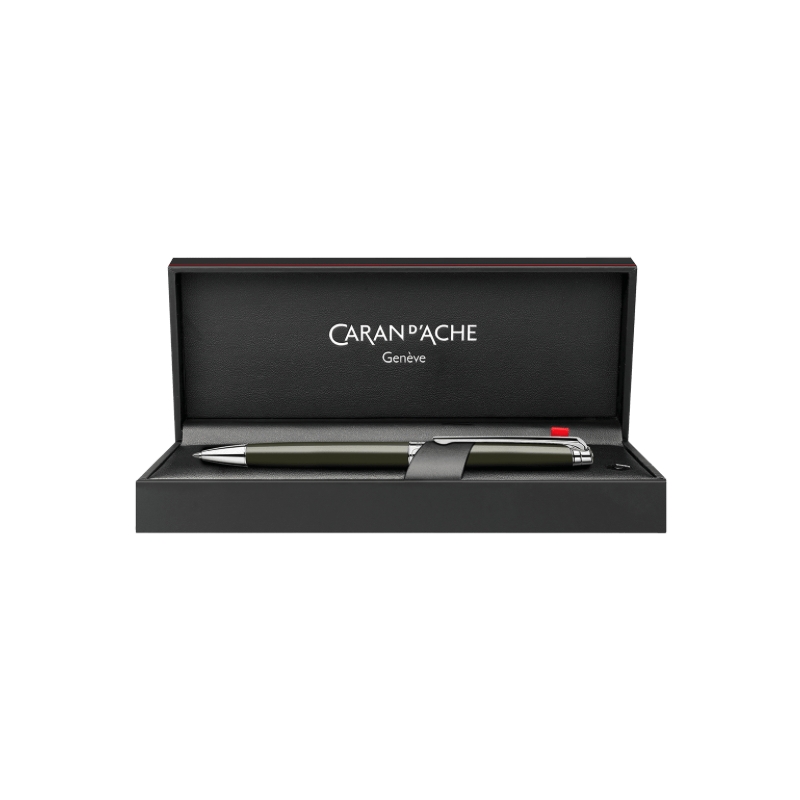 Stylo bille Leman Slim Terre d'Ombre - Caran d'Ache