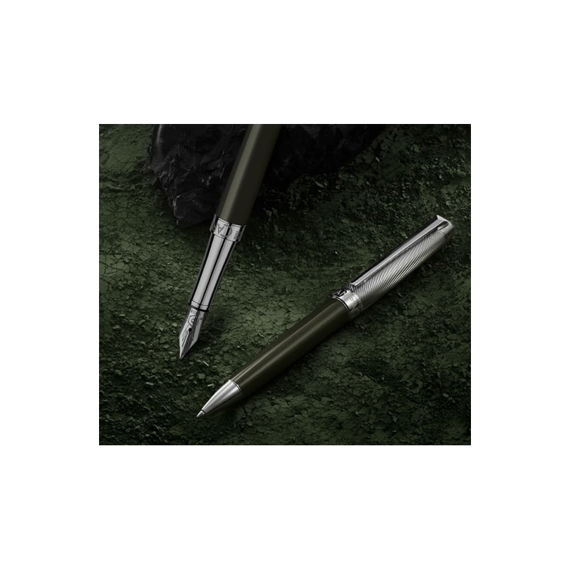 Stylo bille Leman Terre d'Ombre - Caran d'Ache