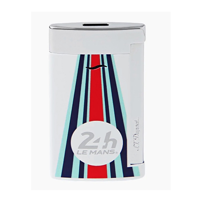 BRIQUET SLIM 7 LE MANS BLANC CHROME