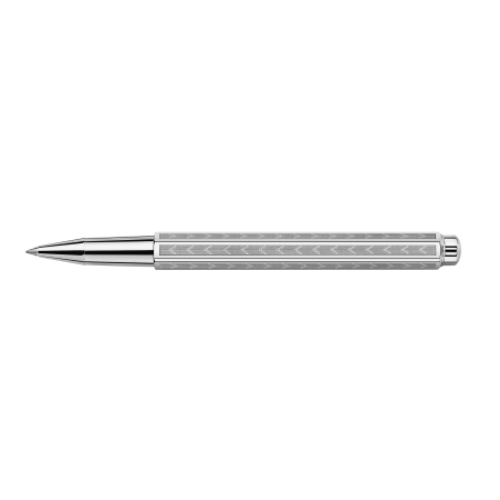 Stylo Roller ECRIDOR CHEVRON Platiné - Caran d'Ache