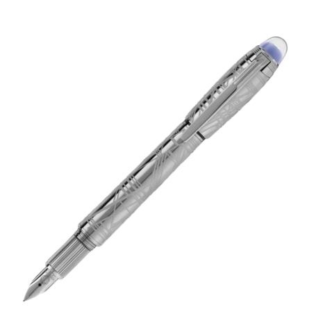 Stylo Plume StarWalker Space Blue Métal - Montblanc