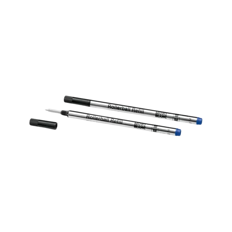 2 recharges Stylo Rollerball Bleu, Royal Blue - Montblanc