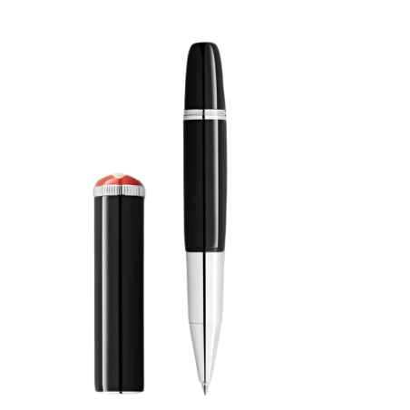 Rollerball noir Montblanc Heritage Rouge et Noir « Baby » Édition Spéciale - Montblanc