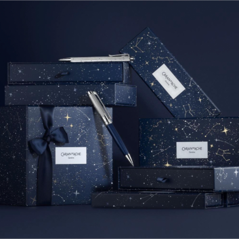 Stylo Bille LEMAN™ COSMIC BLUE - Édition Spéciale - Caran d'ache