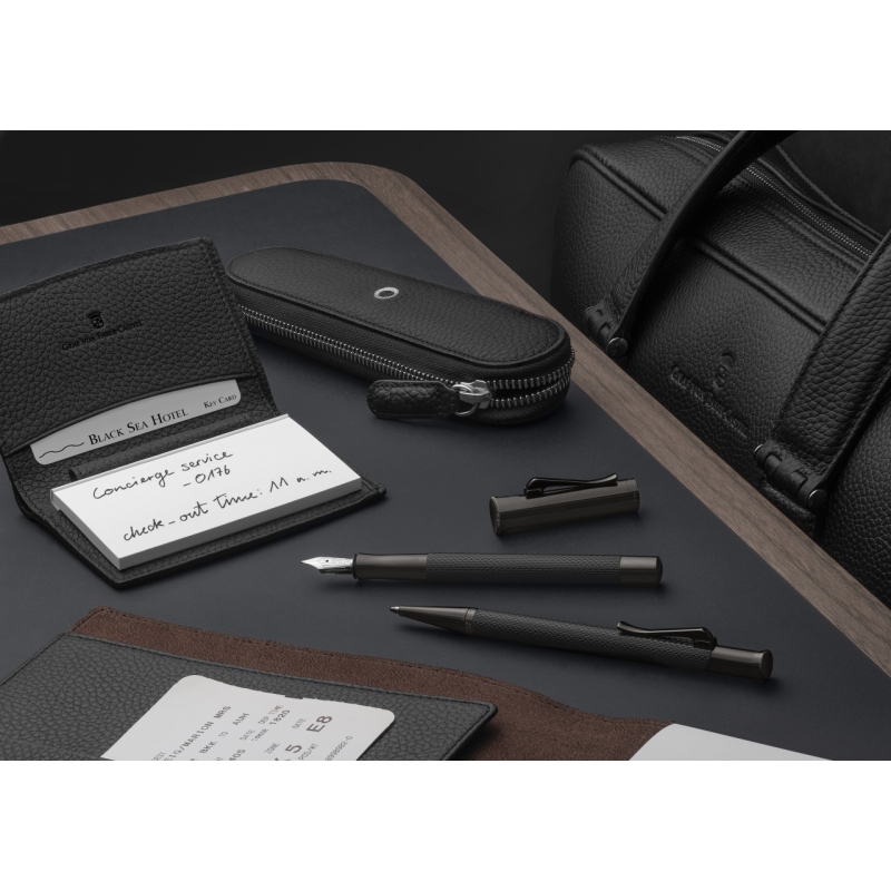 Style plume Guilloché Black Edition - Graf Von Faber Castell