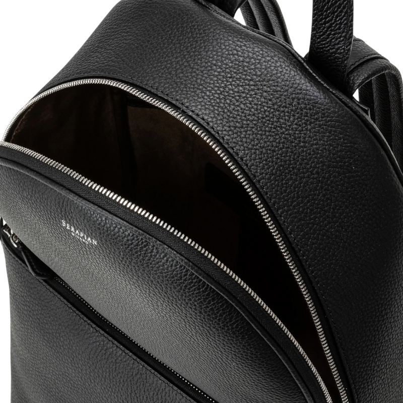 Sac à dos Cachemire Noir - Serapian