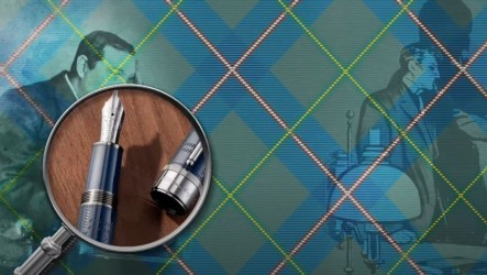 Hommage à Sir Arthur Conan Doyle, par Montblanc