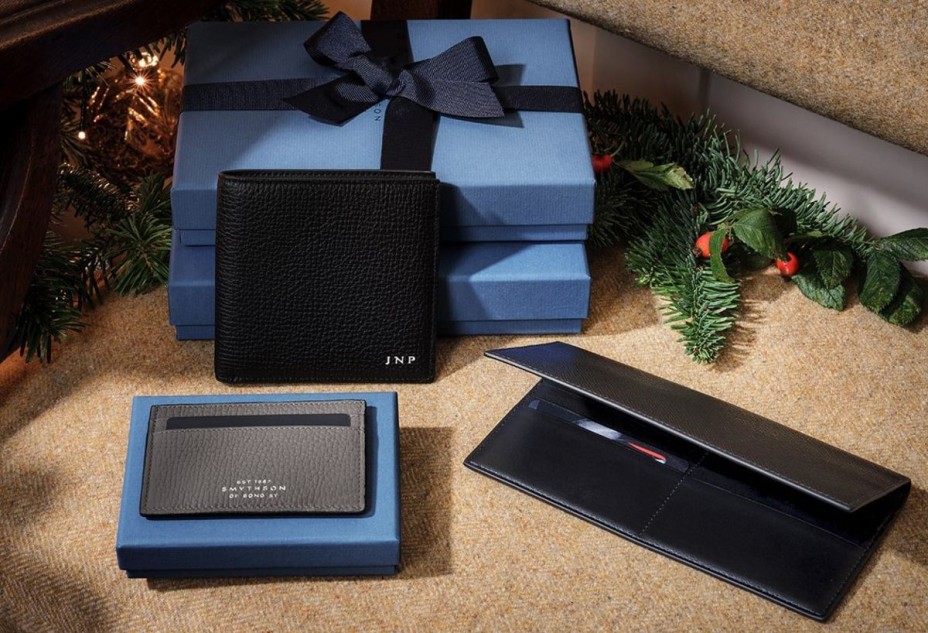 La maroquinerie pour homme de la collection Automne/ Hiver Smythson of Bond Street