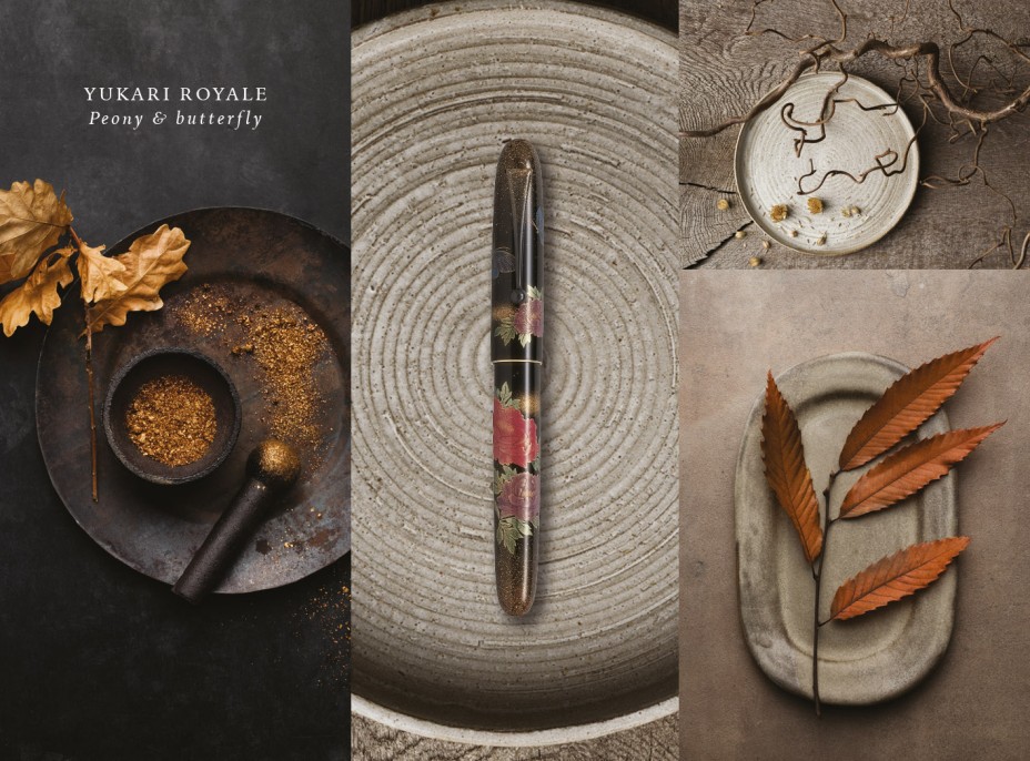 Quand la pivoine honore le Namiki New Yukari Royale Peony