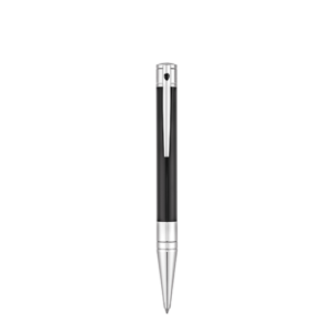 Stylo Bille ST Dupont - D-Initial Noir & Chrome