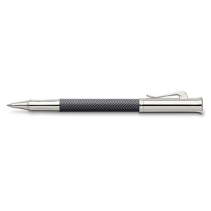 Stylo Roller Graf von Faber Castell Guilloché Ciselé Anthracite