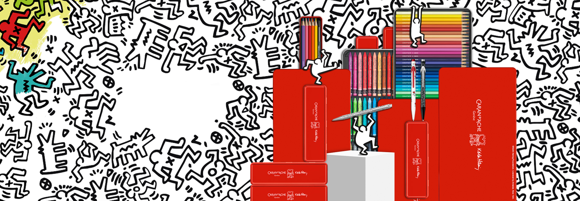 Bloc de coloriage A5 KEITH HARING – Édition Spéciale