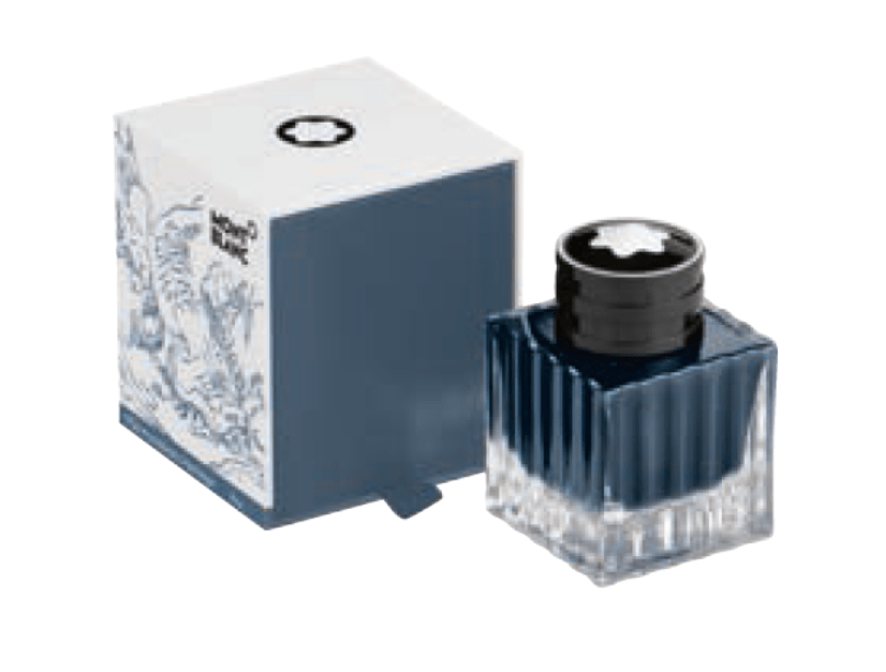 Encrier 50Ml, Bleu, Edition Glacier