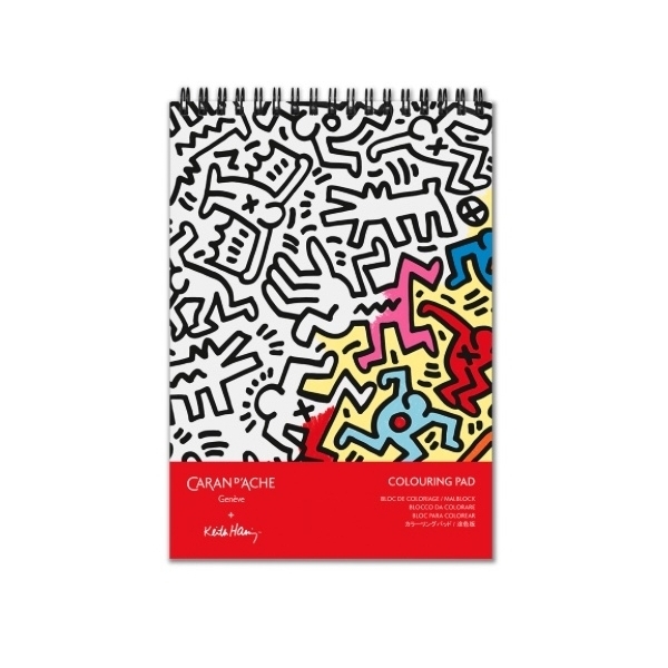 Bloc de coloriage A5 KEITH HARING – Édition Spéciale